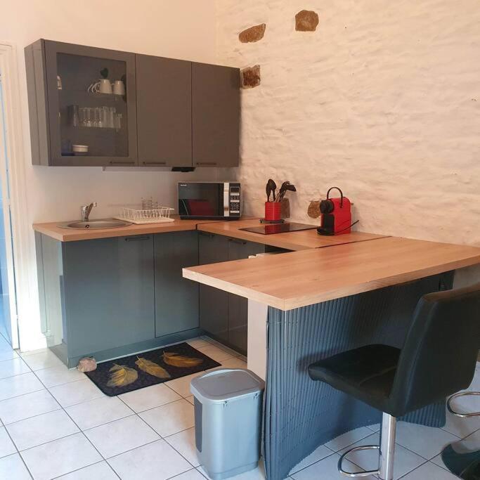 Studio Nid Cosy Avec Piscine Bonnemain Екстер'єр фото
